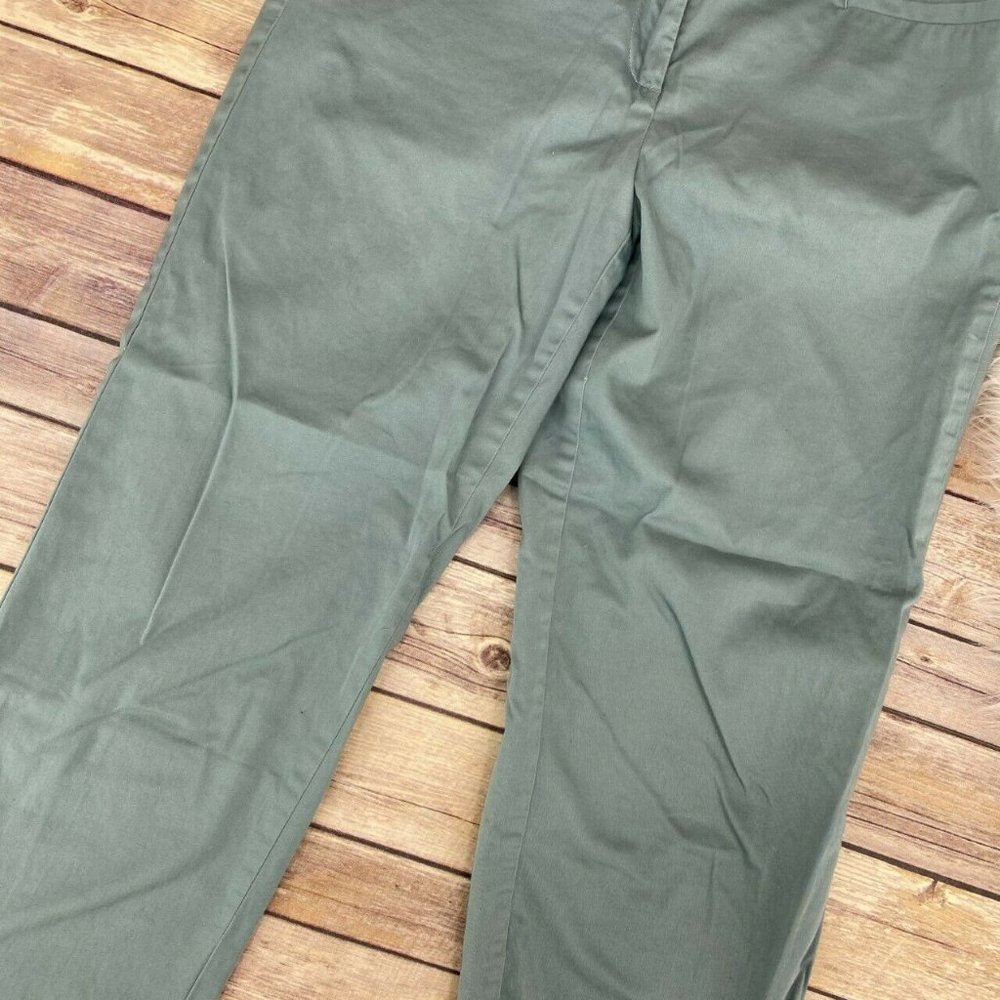 Ann Taylor Loft Original Cropped Capri Pants Sz 4 - Picture 2 of 6